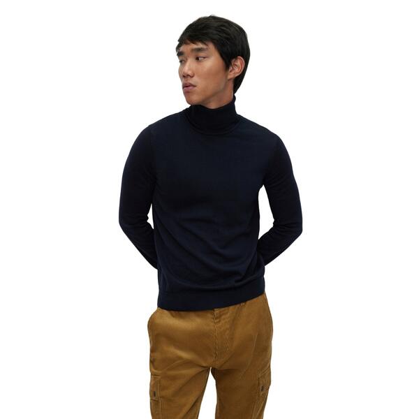 Ανδρικό Πουλόβερ Hugo San Thomas-M 10243187 01 Blue 50474174-410