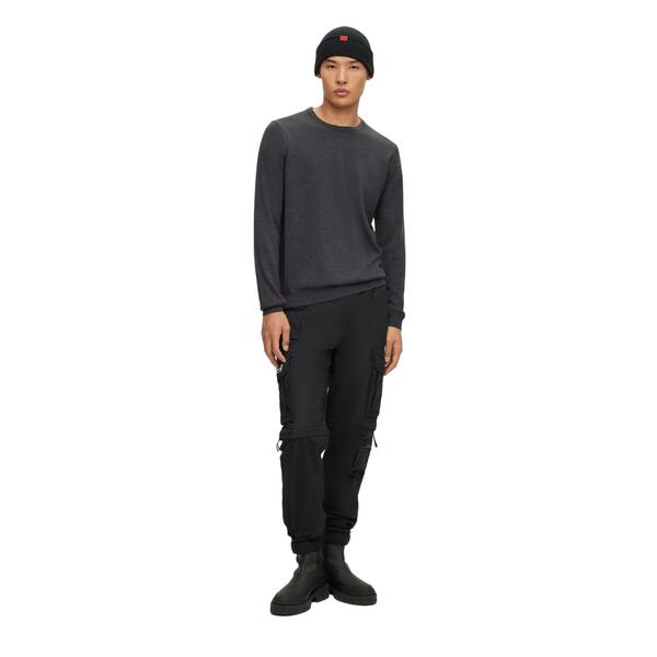 Ανδρική Μπλούζα Hugo San Cedric-M1 10244128 01 Grey 50476832-023