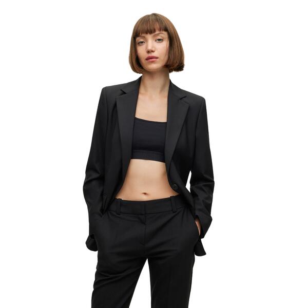 Γυναικείο Σακάκι Hugo Atana 10246055 01 Black 50482060-001