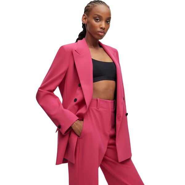 Γυναικείο Σακάκι Hugo Amalisa 10218228 01 Dark Pink 50489236-663