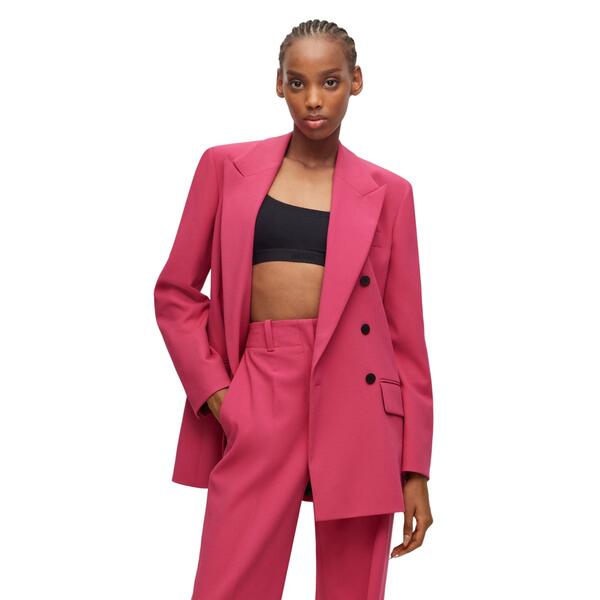 Γυναικείο Σακάκι Hugo Amalisa 10218228 01 Dark Pink 50489236-663