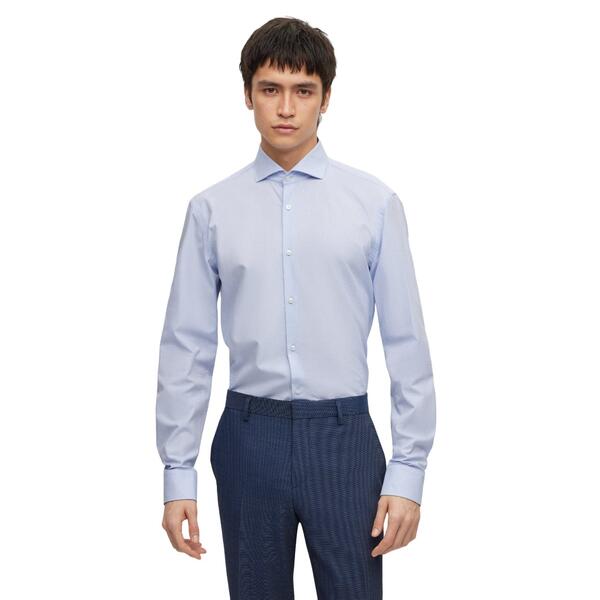 Ανδρικό Πουκάμισο Hugo Kason 10247635 01 Light Blue 50490122-459