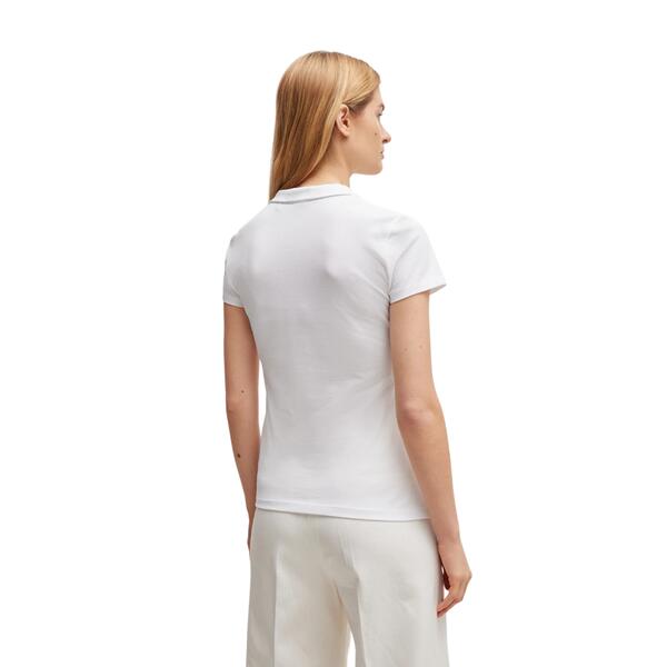 Γυναικείο Polo Hugo Epola 10241531 01 White 50490960-100