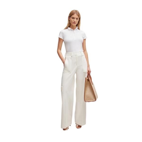 Γυναικείο Polo Hugo Epola 10241531 01 White 50490960-100