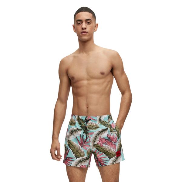 Ανδρικό Μαγιό Hugo Maks Fabric 10231276 01 Patterned 50491554-440