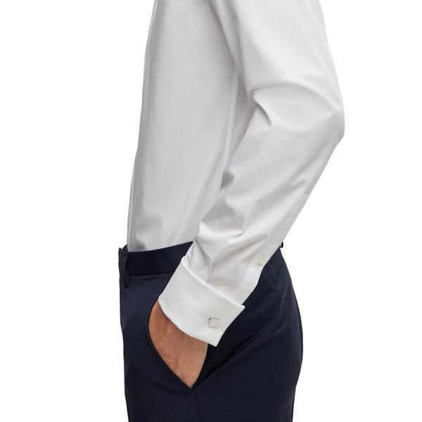 Ανδρικό Πουκάμισο Hugo Katthew 10181991 01 White 50495754-199