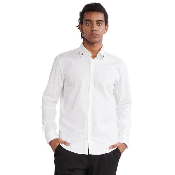 Ανδρικό Πουκάμισο Hugo Ermo 10243670 06 White 50495900-199