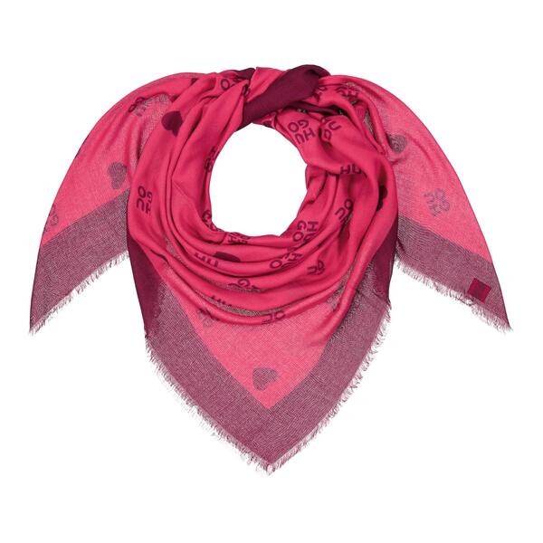 Γυναικείο Φούλάρι Hugo Women-Z_ 120x120 10252606 01 Pink 50499965-663