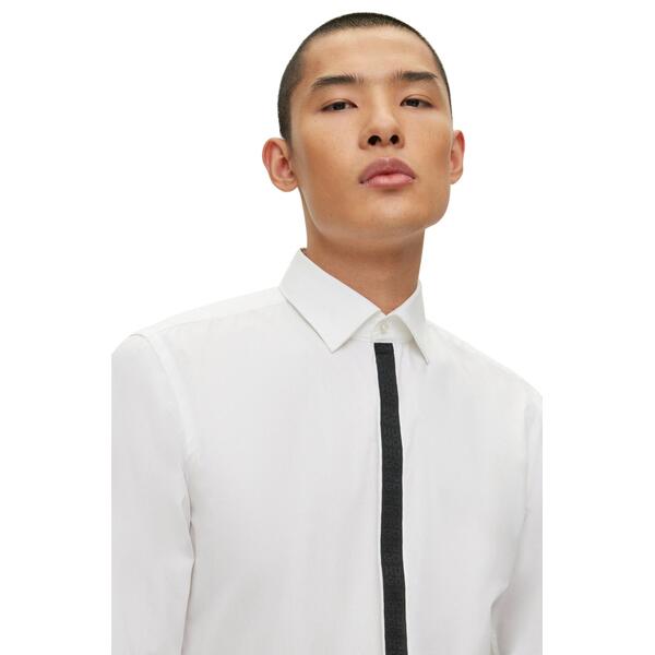 Ανδρικό Πουκάμισο Hugo Keidi 10181991 01 White 50500966-199