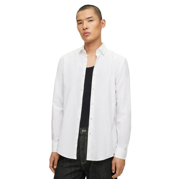 Ανδρικό Πουκάμισο Hugo Kenno 10252180 01 White 50500971-199