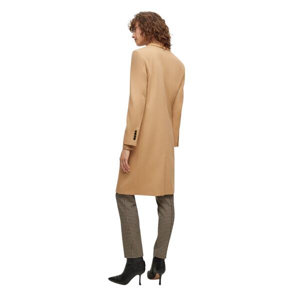 Γυναικείο Παλτό Boss Catara 10252595 01 Beige 50501019-260