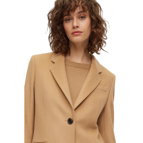 Γυναικείο Παλτό Boss Catara 10252595 01 Beige 50501019-260