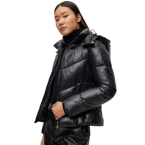 Γυναικείο Μπουφάν Boss Pepule3 10229192 01 Black 50501122-001