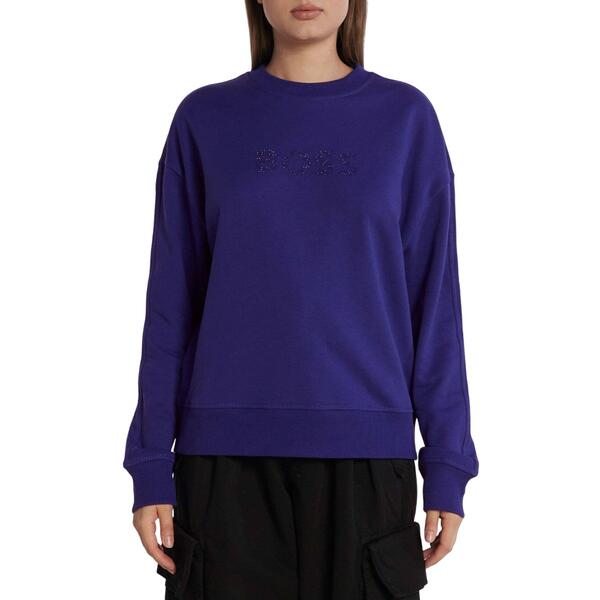 Γυναικείο Φούτερ Boss Ecaisa3 10237038 01 Deep Purple 50503008-498