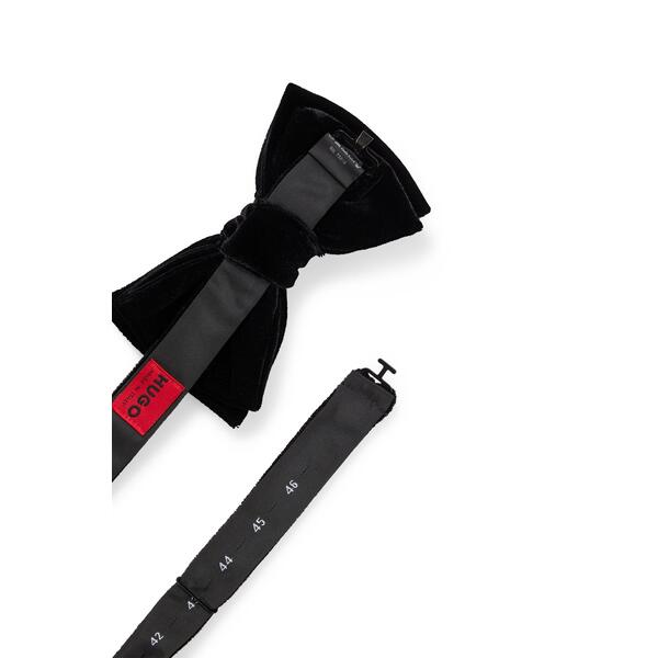 Ανδρικό Παπιγιόν Hugo Bow tie velvet 10254018 01 Black 50508517-001