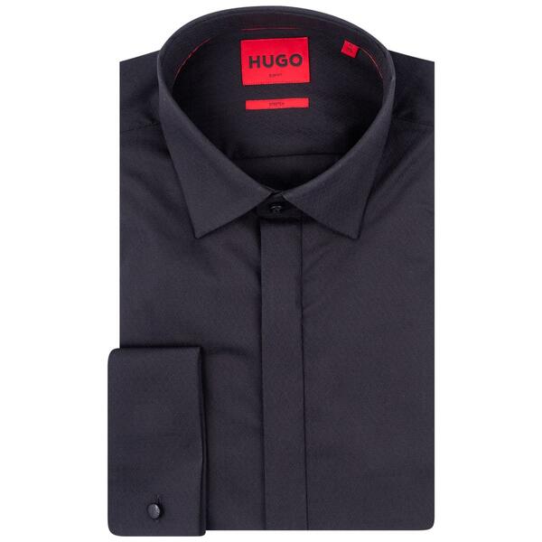 Ανδρικό Πουκάμισο Hugo Kennew 10254876 01 Black 50509366-001
