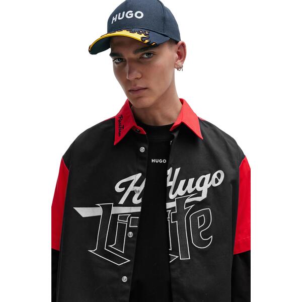 Ανδρική Φούτερ Hugo Daposo 10248326 01 Black 50511029-001