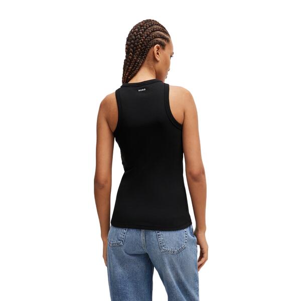 Γυναικείο T-shirt Hugo The Plain Tank 10258222 01 Black 50515651-001