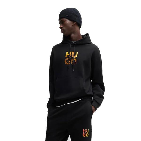 Aνδρικό Φούτερ Hugo Jersey Diridood Black 50522119-001