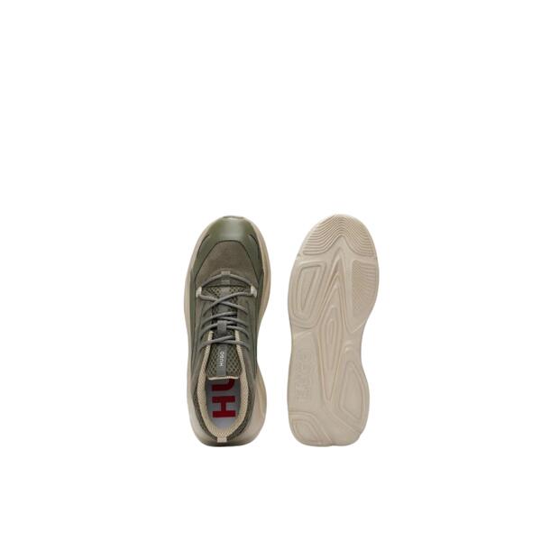 Ανδρικά Sneakers Hugo Leon Runn Flsd Ivory 50523838-302