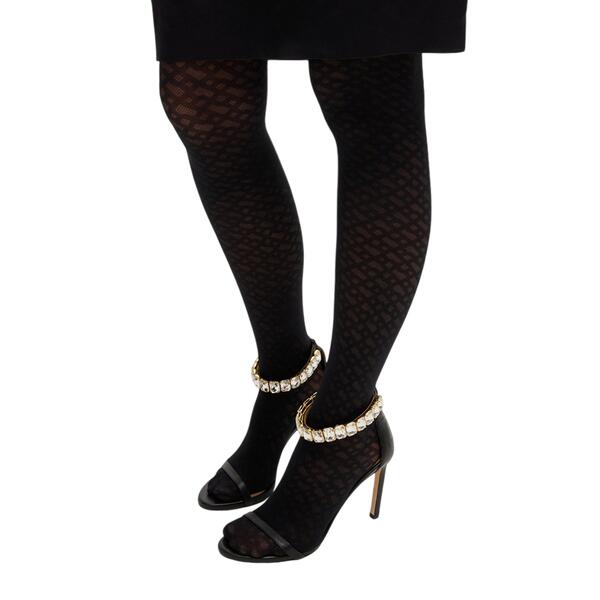 Γυναικείο Καλσόν Boss Τh Μonogram Ρa Black 50524416-001