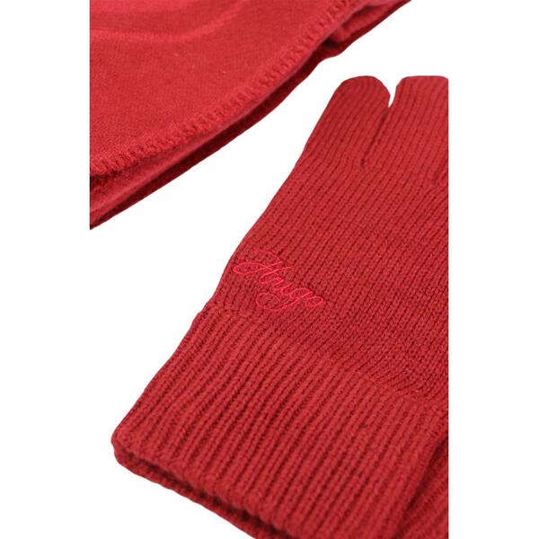 Κασκόλ-Γάντια Hugo Sabryna_scarf Medium Red 50551806-619