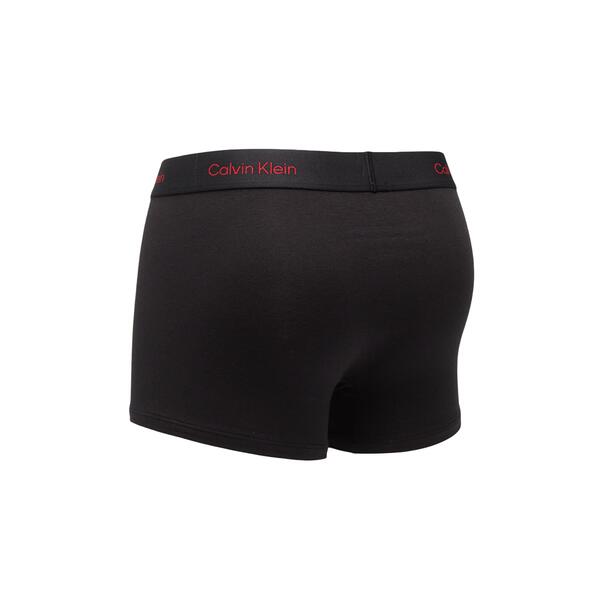 Ανδρικά Εσώρουχα Calvin Klein Trunk 3pk Black/Scooter/Zinfandel LV00NB4476-3U4