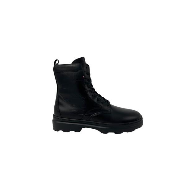Ανδρικά Μποτάκια Tommy Hilfiger Comfort Lth High Boot Black FM0FM04192-BDS