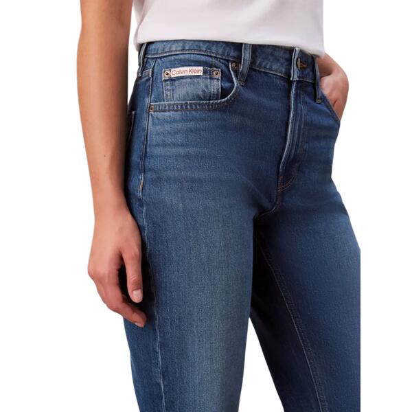 Γυναικείο Jean Calvin Klein Jeans Hgh Rr Strght Indigo Channel LV047B913G-YCCRG