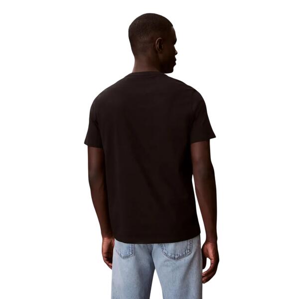 Ανδρικό T-Shirt Calvin Klein Ss Classic Monogram Tee Black LV04RD254G-UB1