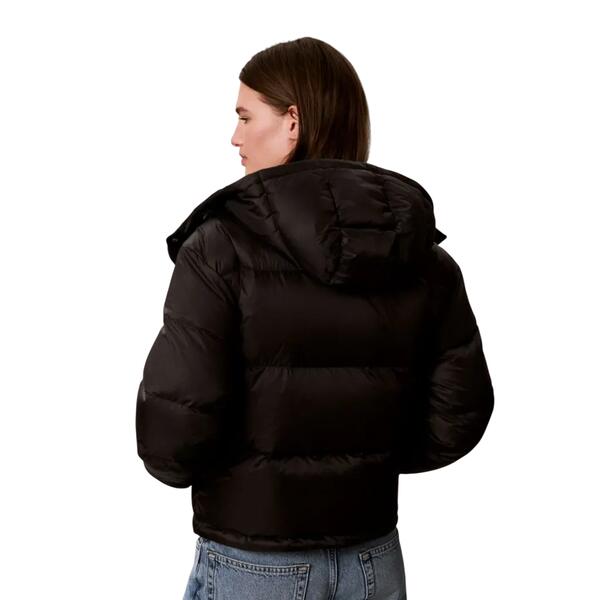 Γυναικείο Μπουφάν Calvin Klein Jeans Essential Mw Short Down Puffer Black LV047H500G-UB1