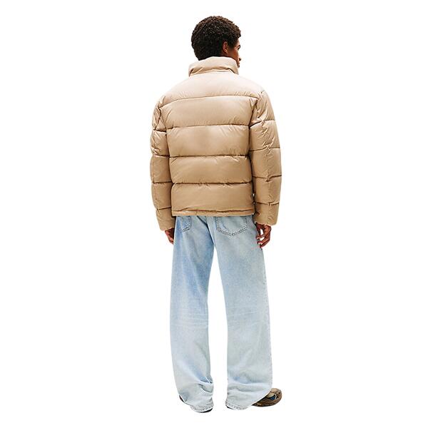 Ανδρικό Μπουφάν Tommy Jeans Tjm Vail Puffer Ext Coastal Taupe DM0DM22040-AFE