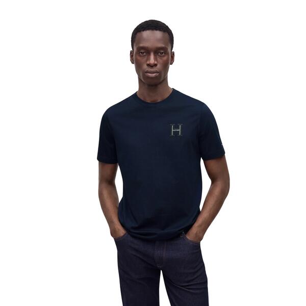 Ανδρικό T-shirt Tommy Hilfiger Rwb Concept Tee Navy Blue MW0MW44917-DW5