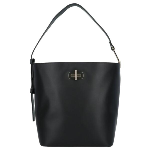 Γυναικεία Τσάντα Tommy Hilfiger Turnlock Bucket Black AW0AW14309-BDS