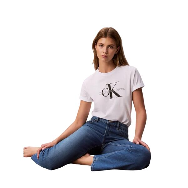 Γυναικείο Jean Calvin Klein Jeans Hgh Rr Strght Indigo Channel LV047B913G-YCCRG