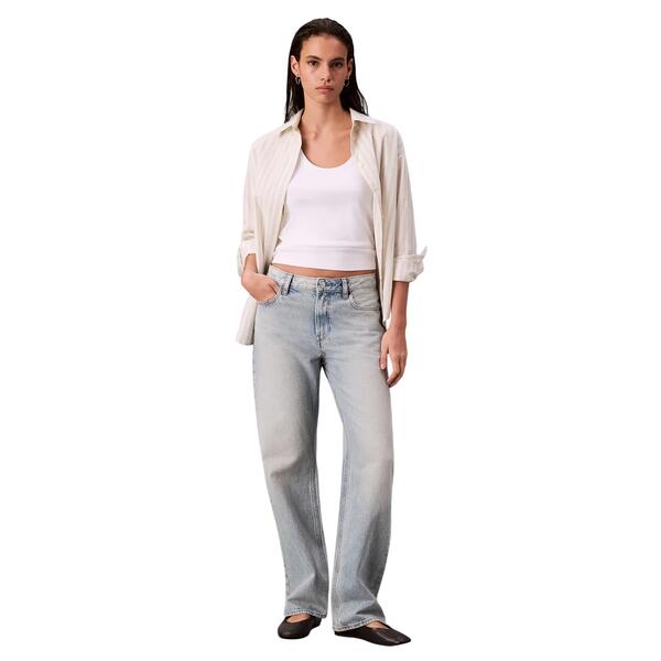 Γυναικείο Jean Calvin Klein Signature 90s Straight Lafayette LV147C700G-0I2RG