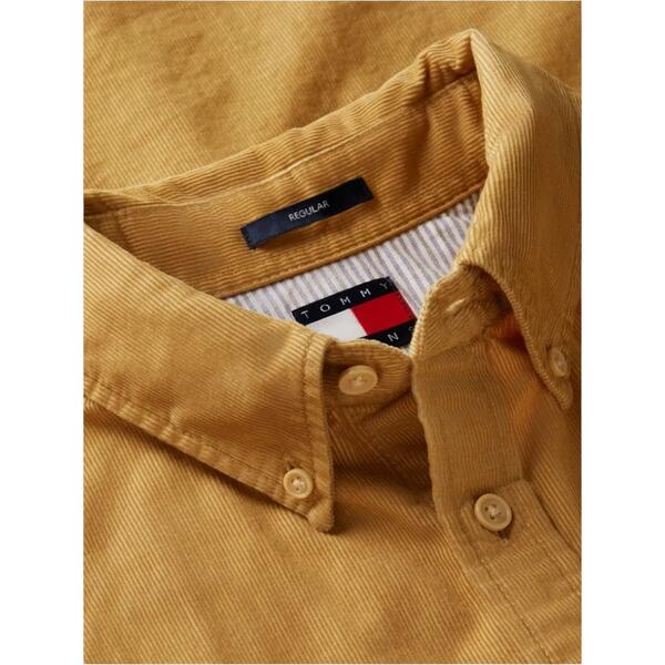 Ανδρικό Πουκάμισο Tommy Jeans Tjm Reg Baby Corduroy Shirt Ext Sandy Beige DM0DM23517-ACA
