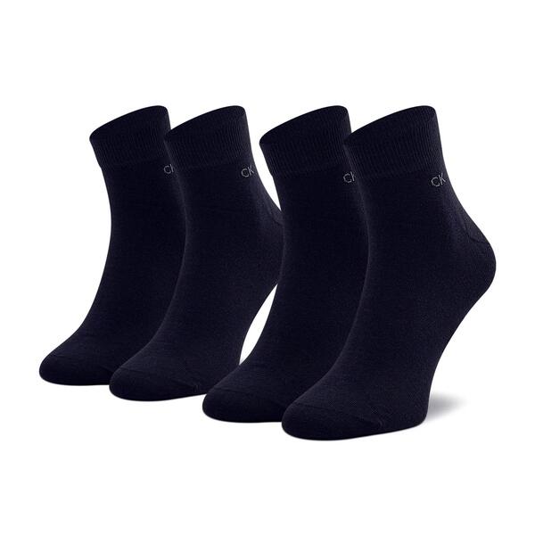 Κάλτσες Calvin Klein Ck Quarter 2p Navy 701218706-003