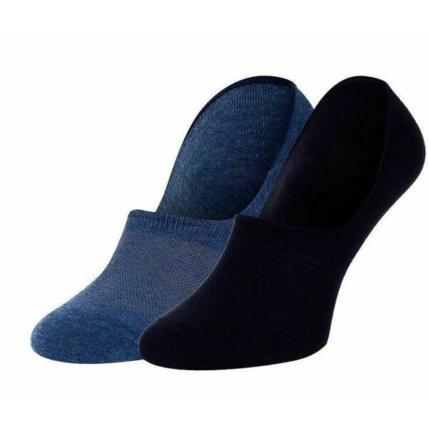 Ανδρικές Κάλτσες Calvin Klein Ck Men Footie High Cut 2p Denim 701218709-004