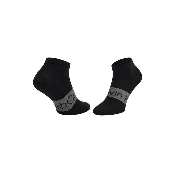 Ανδρικές Κάλτσες Calvin Klein Ck Men Sneaker 2p Logo Ribbon Black 701218712-002