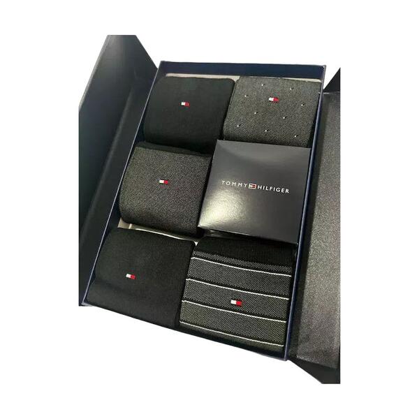 Ανδρικές Κάλτσες Tommy Hilfiger Th Men Sock 5p Giftbox Birdeye Black 701224442-002