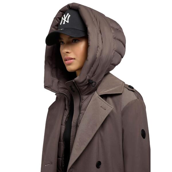 Γυναικείο Μπουφάν Khujo Elena City Taupe ELENA-288