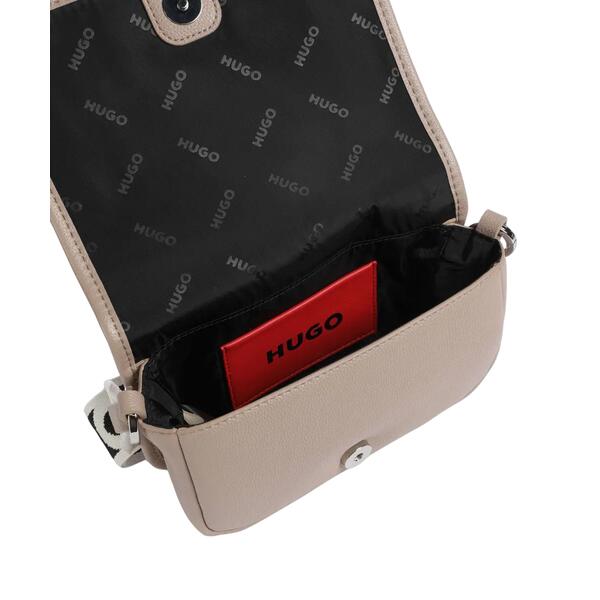 Γυναικεία Τσάντα Hugo Bel Crossbody Flap Dark Beige 50541869-258