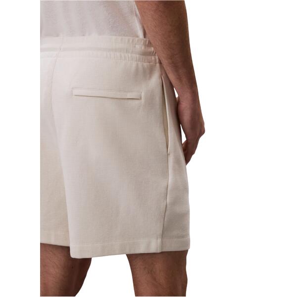 Ανδρικό Σορτς Calvin Klein Hd Cotton Waffle Tofu LV04RC248G-YAS