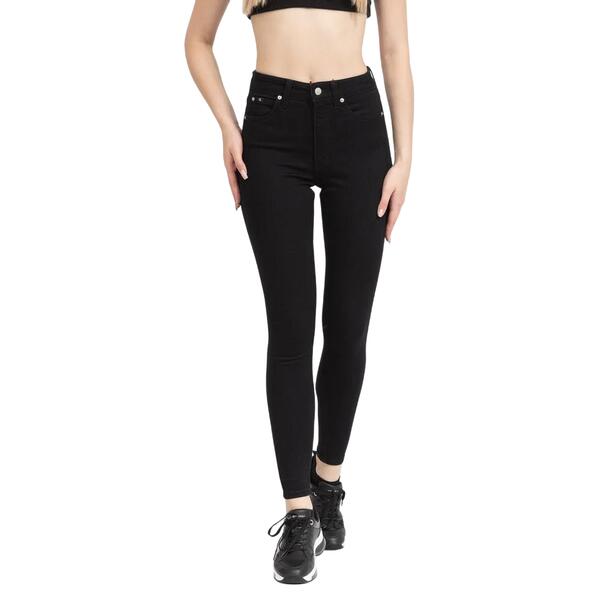 Γυναικείο Jean Calvin Klein High Rise Super Skinny Ankle Denim Black J20J221587-1BYNI