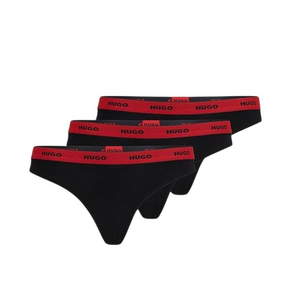 Γυναικείο Εσώρουχο Hugo Τriplet Τhongstripe 50480150-005