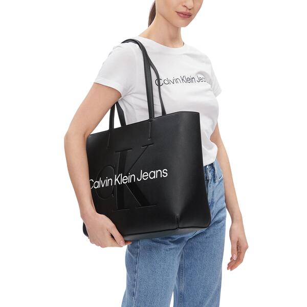 Γυναικείο Τσάντα Ώμου Calvin Klein Shopper29 Black K60K610276-BDS