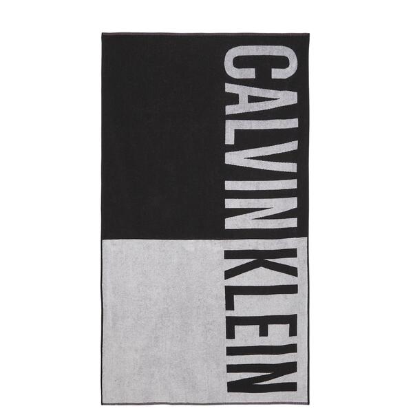 Πετσέτα Θαλάσσης Calvin Klein Towel- Block Black KU0KU00122-BEH