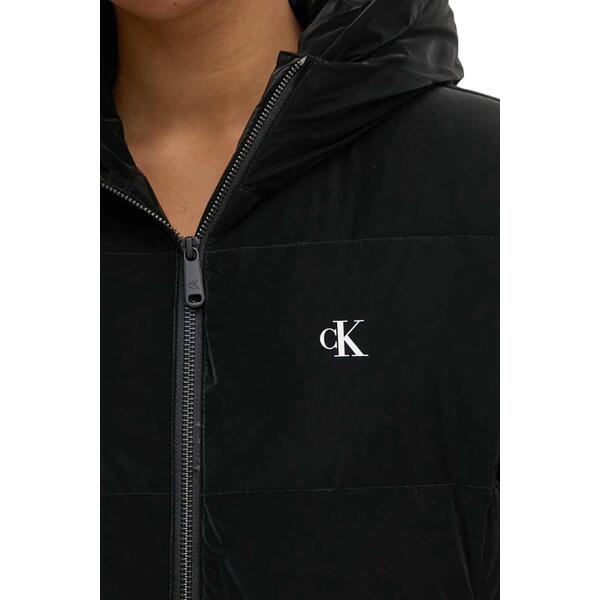 Γυναικείο Μπουφάν Calvin Klein Soft Touch Long Fitted Puffer Ck Black J20J224106-BEH