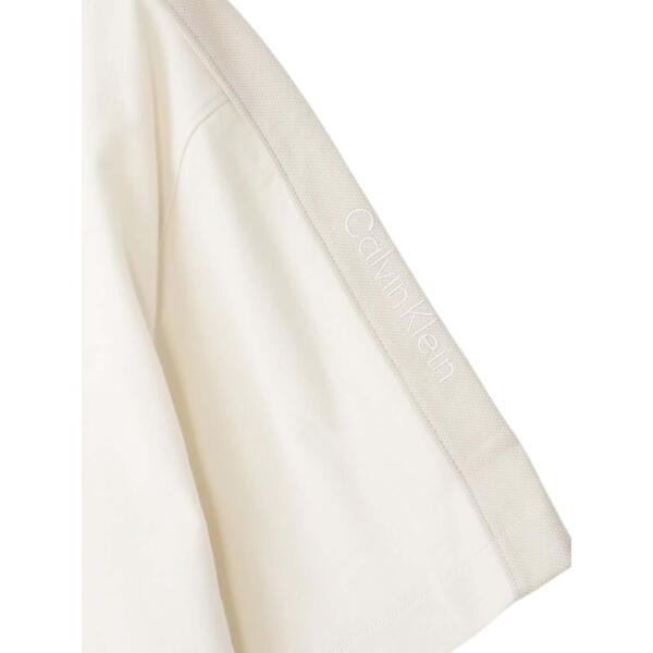 Aνδρικό T-shirt Calvin Klein Logo Tape Tofu J30J327237-YAS